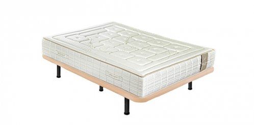 Pack Ahorro de Colchón Gaviota de Oro y Base Tapizada Ares en Color Beige